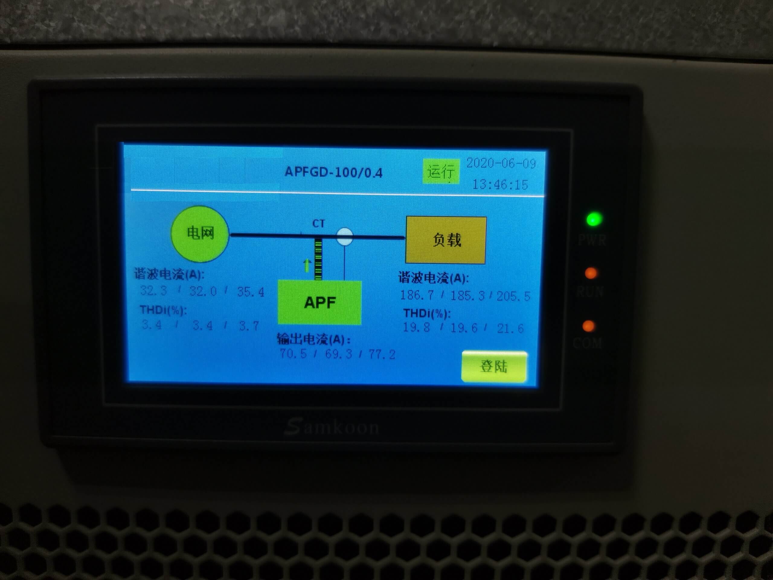 Enjoypowers power quality applications AHF used in Chemical fiber enterprises