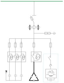 Circuit schematic diagram of hybrid compensation