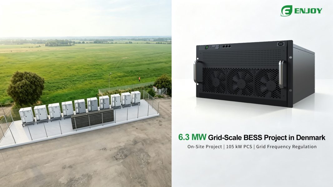 6.3 MW / 6.99 MWh Frequency Regulation BESS in Denmark | Enjoypowers