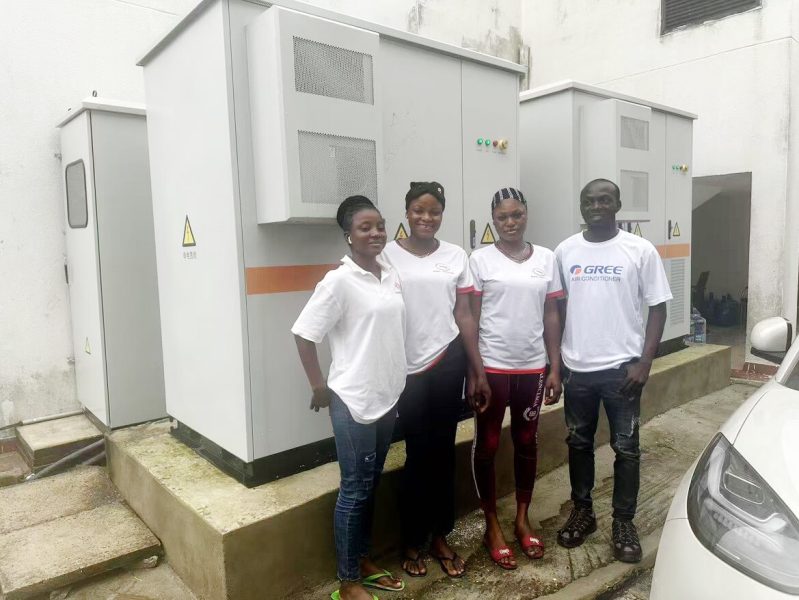 C&I BESS in Nigeria 2×210kW 430kWh with Enjoypowers PCS and STS
