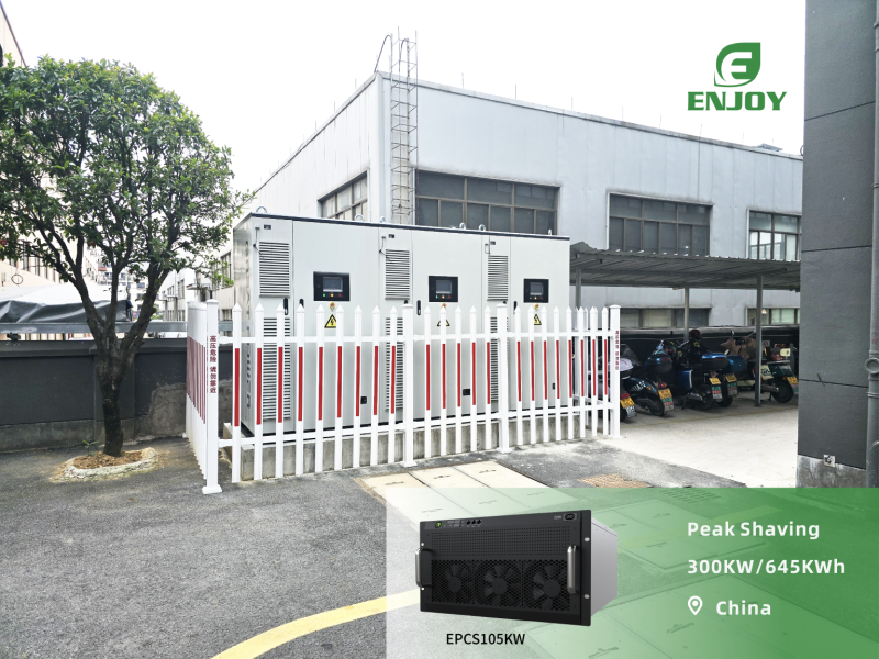 Enjoypowers Power Conversion System (PCS) Enables 645kWh Industrial Energy Storage at Textile Factory